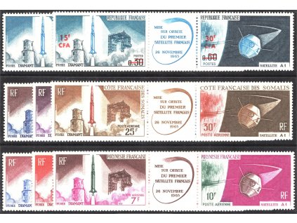 Francouzské kolonie 1966, xx omnibus Satelit A1, sestava 8 sérií