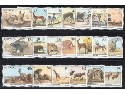 Bostwana 1987, Mi. 403-22, xx Fauna