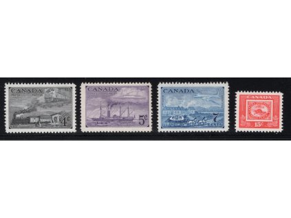 Kanada 1951, Mi. 266-9, xx 100 let