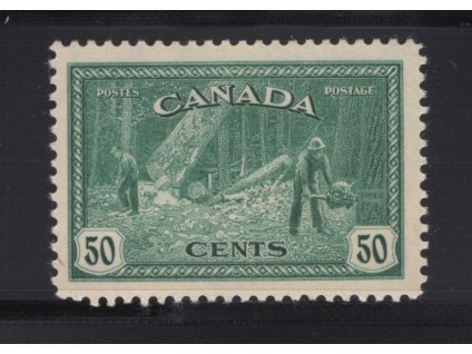 Kanada 1946, Mi. 239, x 50 c, dv - sleva!