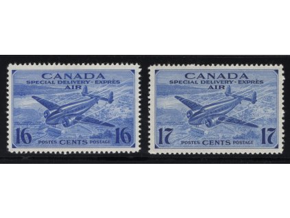 Kanada 1942, Mi. 233-4, x letecké
