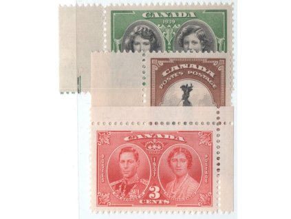 Kanada 1939, Mi. 213-5, xx Návštěva