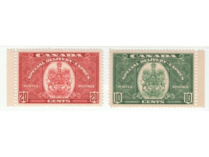 Kanada 1938, Mi. 209-10, xx Special delivery (spěšné)