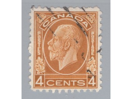 Kanada 1932, Mi. 165, O 4 c Jiří V.