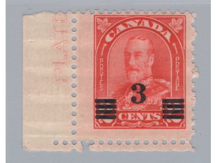 Kanada 1932, Mi. 158, xx 3/2 c, rohová
