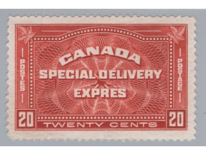 Kanada 1930, Mi. 156, (x) Special delivery expres (spěšná)