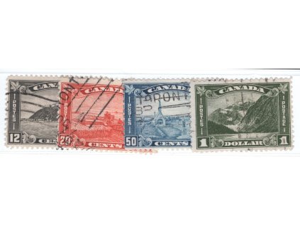 Kanada 1930, Mi. 152-5, O 12 c - 1 $