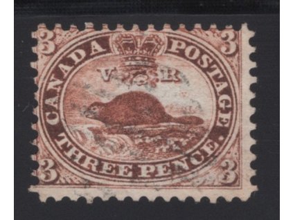 Kanada 1858, Mi. 8, O 3 d
