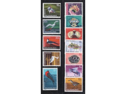 Austrálie - Kokosové ostrovy 1969, Mi. 8-19, xx Příroda