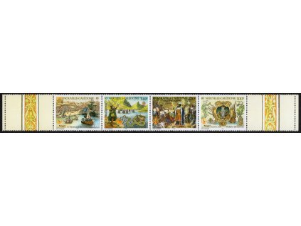 Nová Kaledonie 1998, Mi. 1135-8, xx Portugal, 4-páska