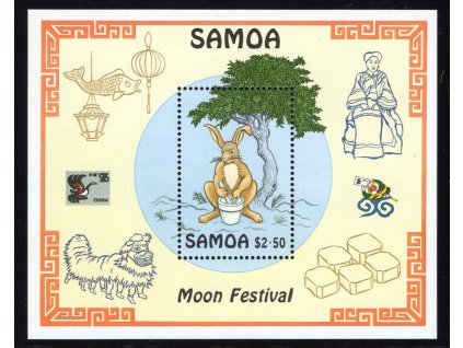 Samoa 1996, Mi. Bl. 56, xx Aršík China