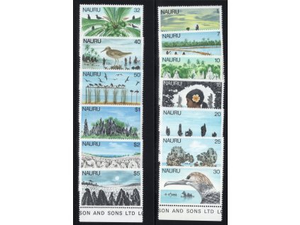 Nauru 1978, Mi. 162 + 167-78, xx výplatní, bez dodatkových