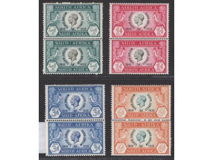 Jižní Afrika 1935, Mi. 95-102, xx Jubileum