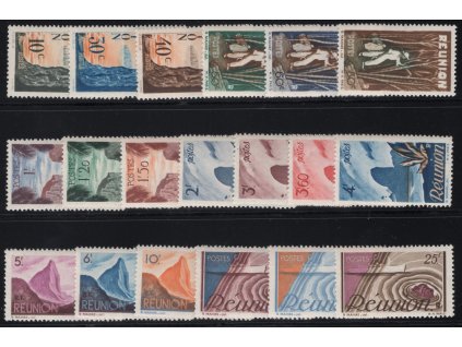 Réunion 1947, Mi. 309-27, x Krajinky, dv, vl - sleva!