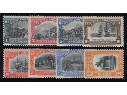 Chile 1910, Mi. 90, x 1 P, ostatní zdarma