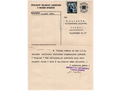 BuM 1940, ⌧︎ kupon s okrajem!