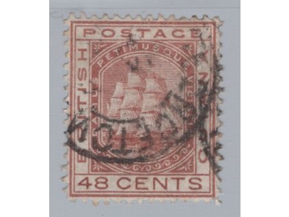 Britská Guyana 1876, Mi. 39, O 48 c