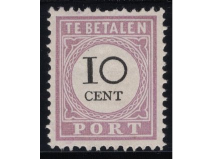 Surinam Doplatní 1892, Mi. P11 I. typ, (x) 10 c