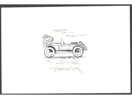 ČSR II 1988, Pof. FDC 2833/4, (x) ZT k FDC Automobily s podpisem rytce J. Herčík