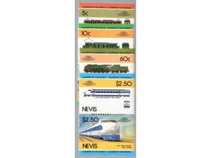 Nevis 1984, Mi. 202-9, xx Lokomotivy II.