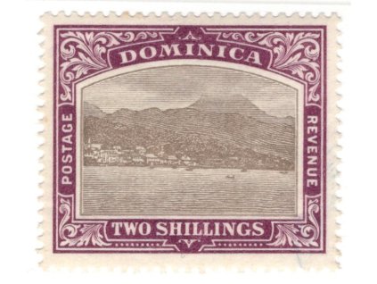 Dominika 1903, Mi. 28, x 2 s