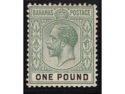 Bahamy 1912, Mi. 43, x 1 L, sleva!