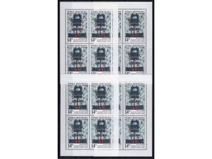 Česká republika 1993, Pof. 5, xx 14 Kč Medek, kompletní sestava 4 PL podle TD (A-D)