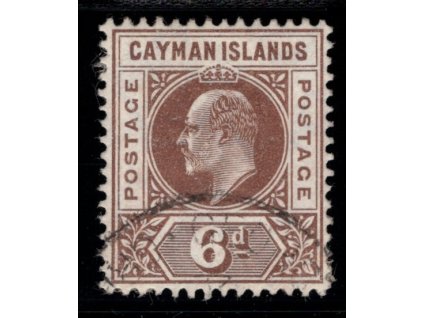 Kajmanské ostrovy 1905, Mi. 11, O 6 d