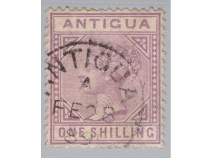 Antigua 1886, Mi. 15, O 1 s