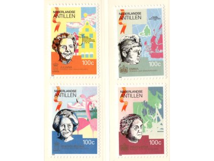 Nizozemské Antily 1990, Mi. 694-7, xx 100 let