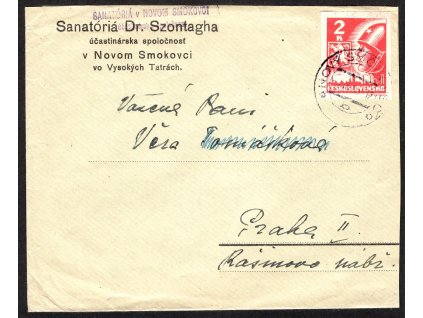 ČSR II 1945, ⌧︎ Košické vydání, O Nový Smokovec