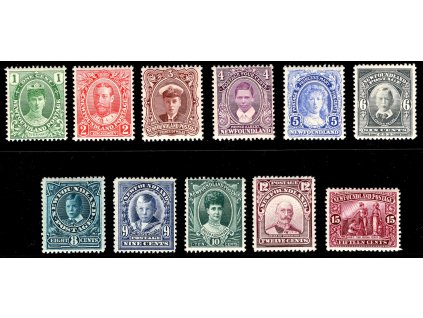 Kanada - Newfoundland 1911, Mi. 85-95, xx Rodina