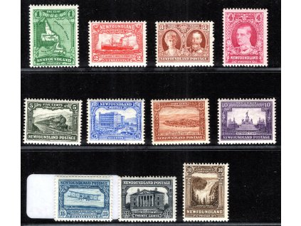 Kanada - Newfoundland 1931, Mi. 161-71, x výplatní