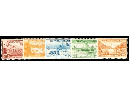 Kanada - Newfoundland 1933, Mi. 194-8, xx Letecké
