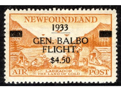 Kanada - Newfoundland 1933, Mi. 199, xx Balbo