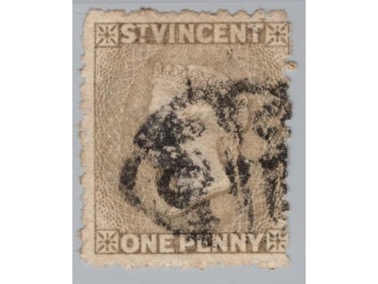 Svatý Vincent 1871, Mi. 9, O 1 d