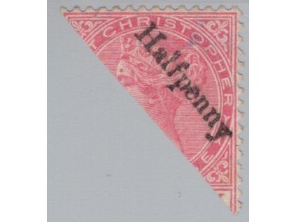 Svatý Kryštof 1885, Mi. 12, (x) 0,5 / 1 d půlená