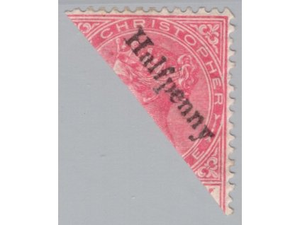 Svatý Kryštof 1885, Mi. 12, x 0,5 d / 1 d půlená