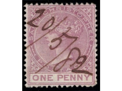 Svatý Kryštof 1870, Mi. 1 A, X 1 d