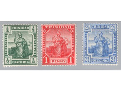 Trinidad 1909, Mi. 67-9, xx/x
