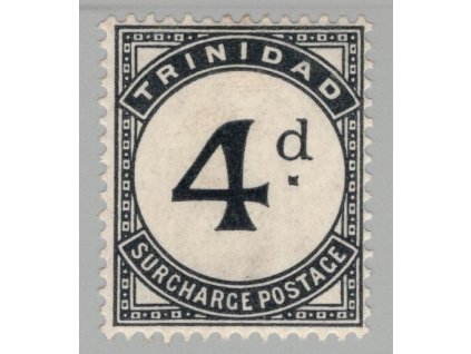 Trinidad Doplatní 1885, Mi. P5, x 4 d