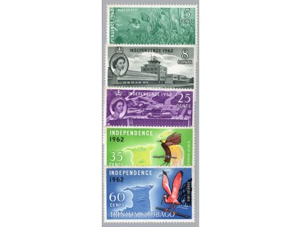 Trinidad a Tobago 1962, Mi. 189-93, xx Nezávislost