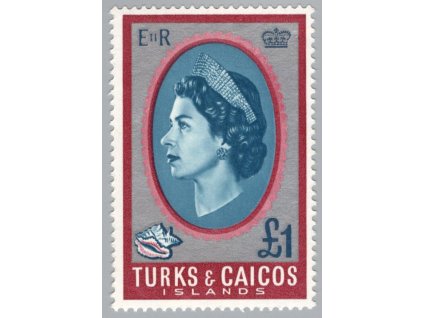 Turks a Caicos 1967, Mi. 213, xx 1 L