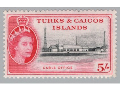 Turks a Caicos 1957, Mi. 175, xx 5 s