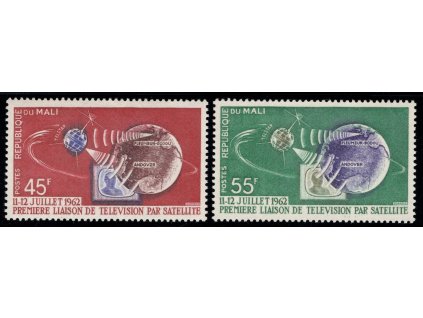 Mali 1962, Mi. 55-6, xx Kosmos