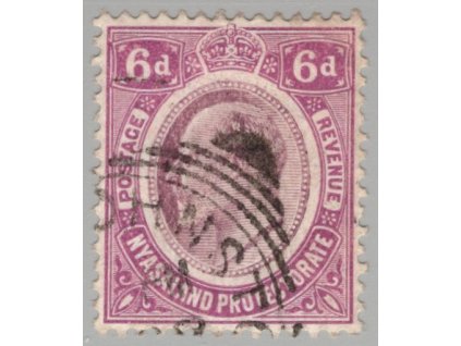 Ňasko (Nyasaland) 1908, Mi. 5, O 6 d