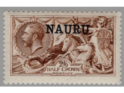 Nauru 1916, Mi. 12III, xx 2,6sh