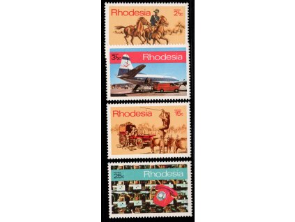 Rhodesie 1970, Mi. 102-5, xx Pošta