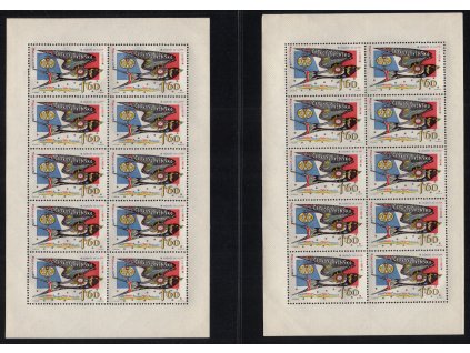 ČSR II 1962, Pof. PL 1269, xx PL Den FIP, 2 kusy - TD A + TD B, výrobní dvl