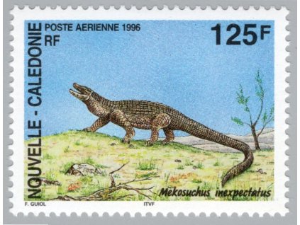 Nová Kaledonie 1996, Mi. 1058, xx Ještěr